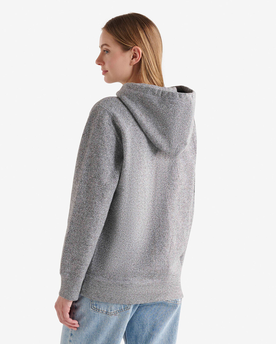 sudadera con capucha y cremallera completa original orgánica