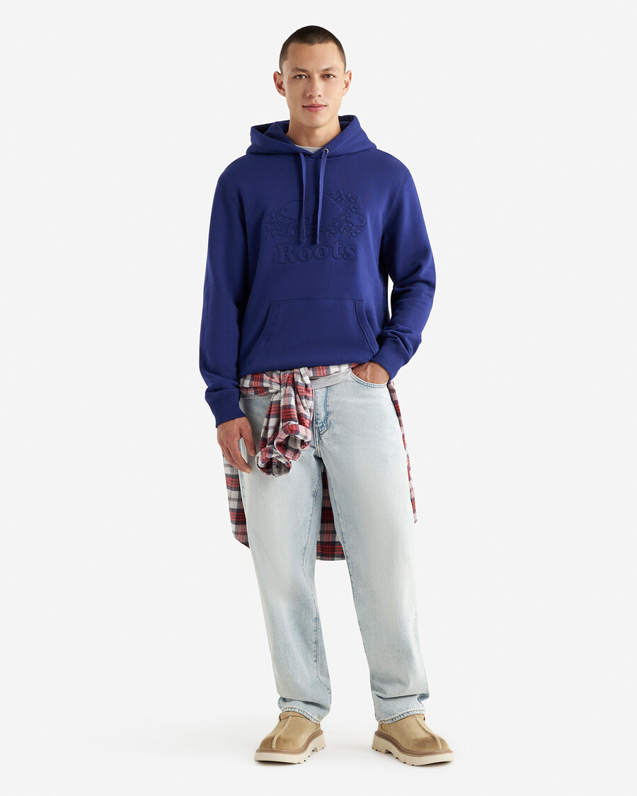 sudadera con capucha acolchada tipo canguro cooper