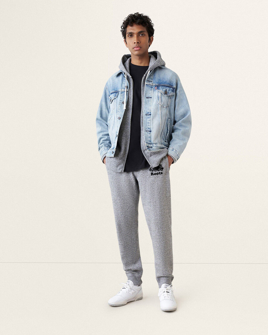 pantalón deportivo ajustado organic park entrepierna de 68 cm