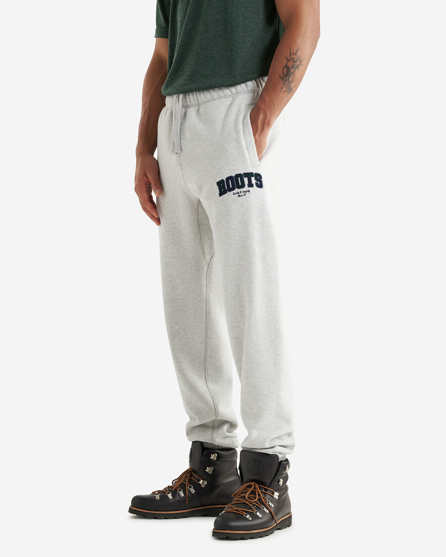 pantalón deportivo con apliques de cuadros