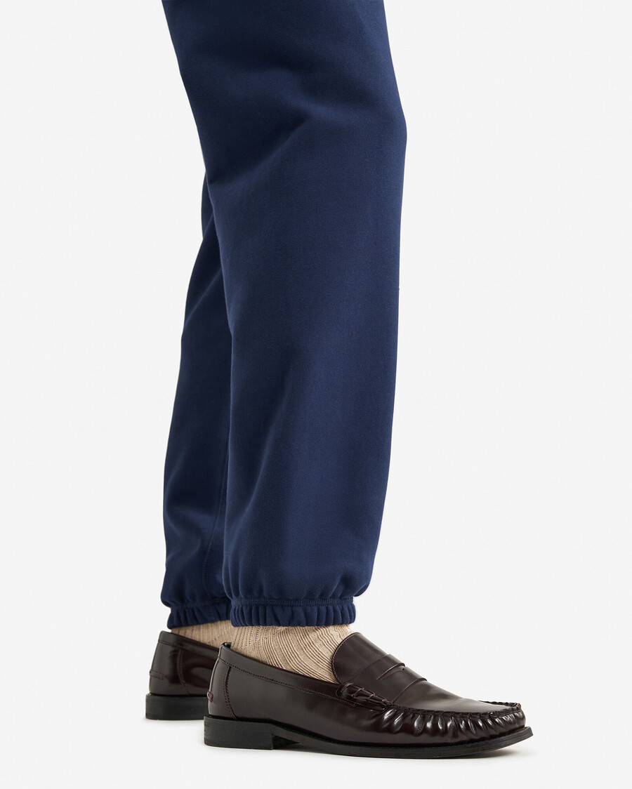pantalón deportivo con apliques de cuadros