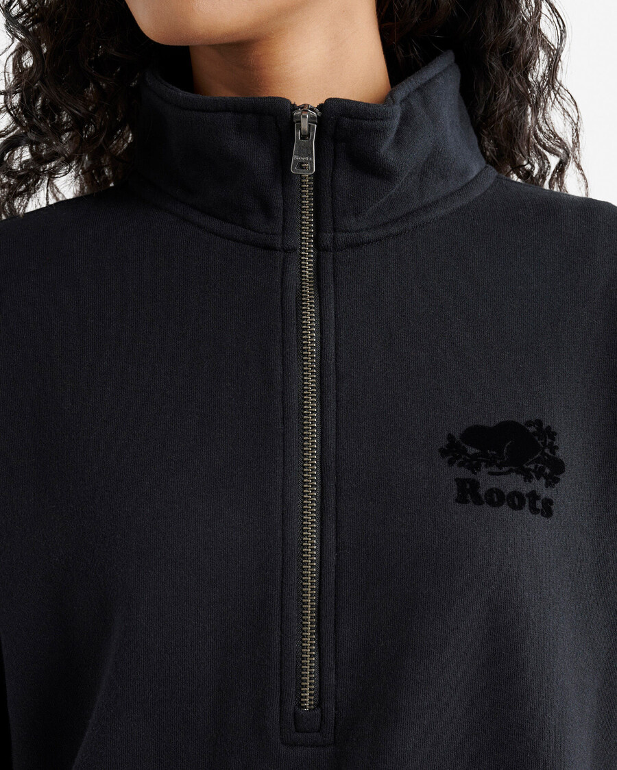 jarra de cerveza orgánica cooper relaxed half zip