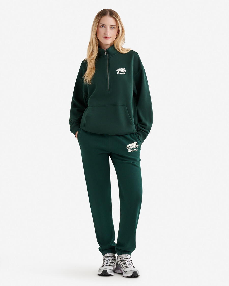 jarra de cerveza orgánica cooper relaxed half zip