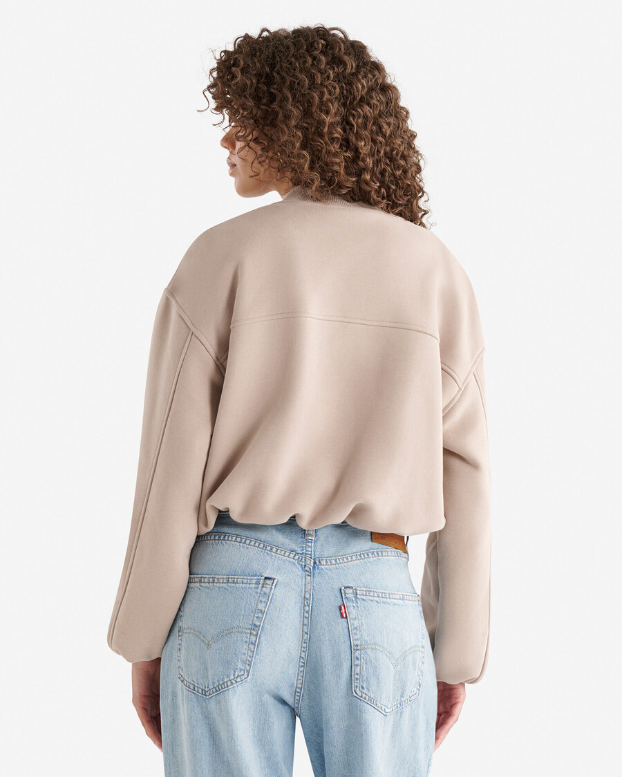 chaqueta de burbujas de nubes