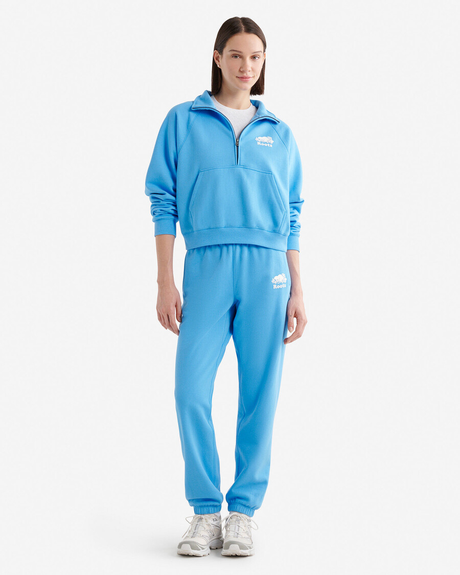 organic cooper half zip