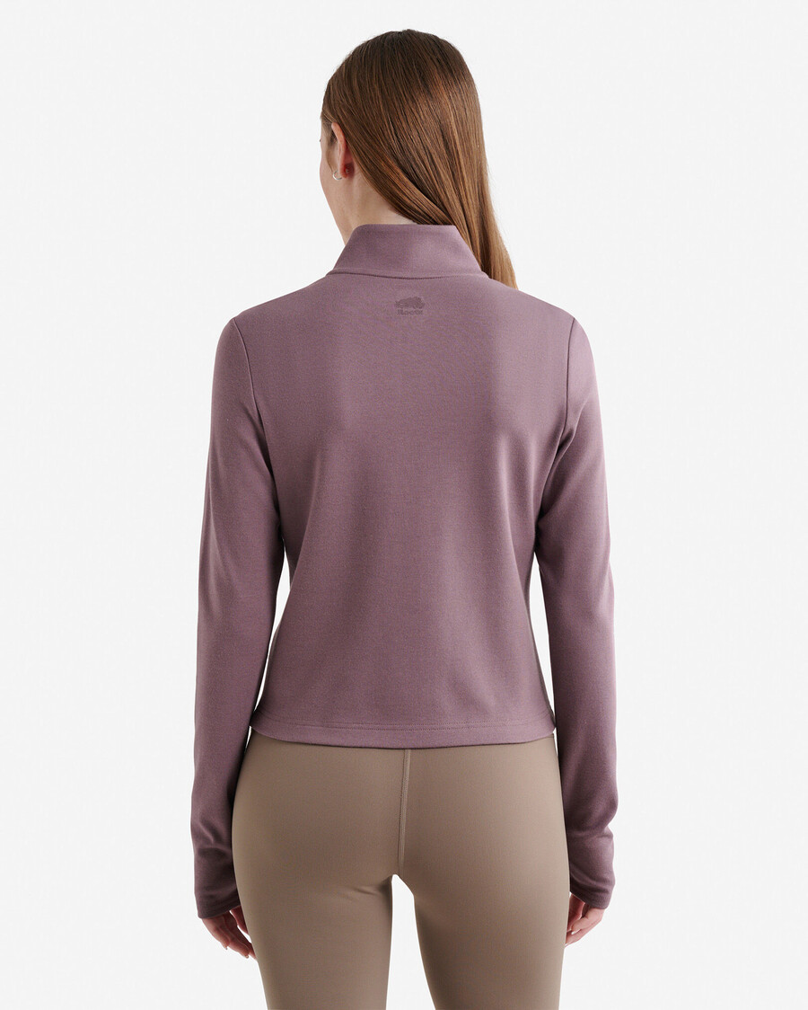 chaqueta roots essential ajustada con cremallera completa