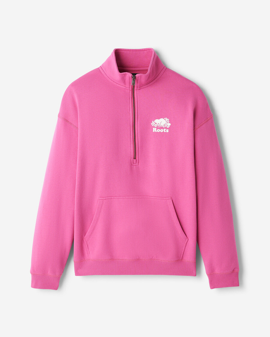 jarra de cerveza orgánica cooper relaxed half zip