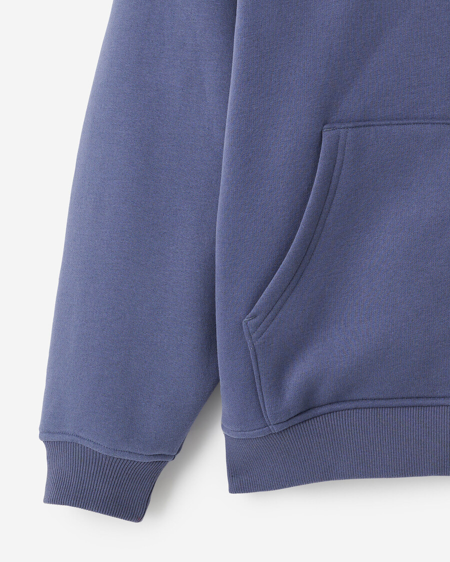 sudadera con capucha y cremallera completa cloud long
