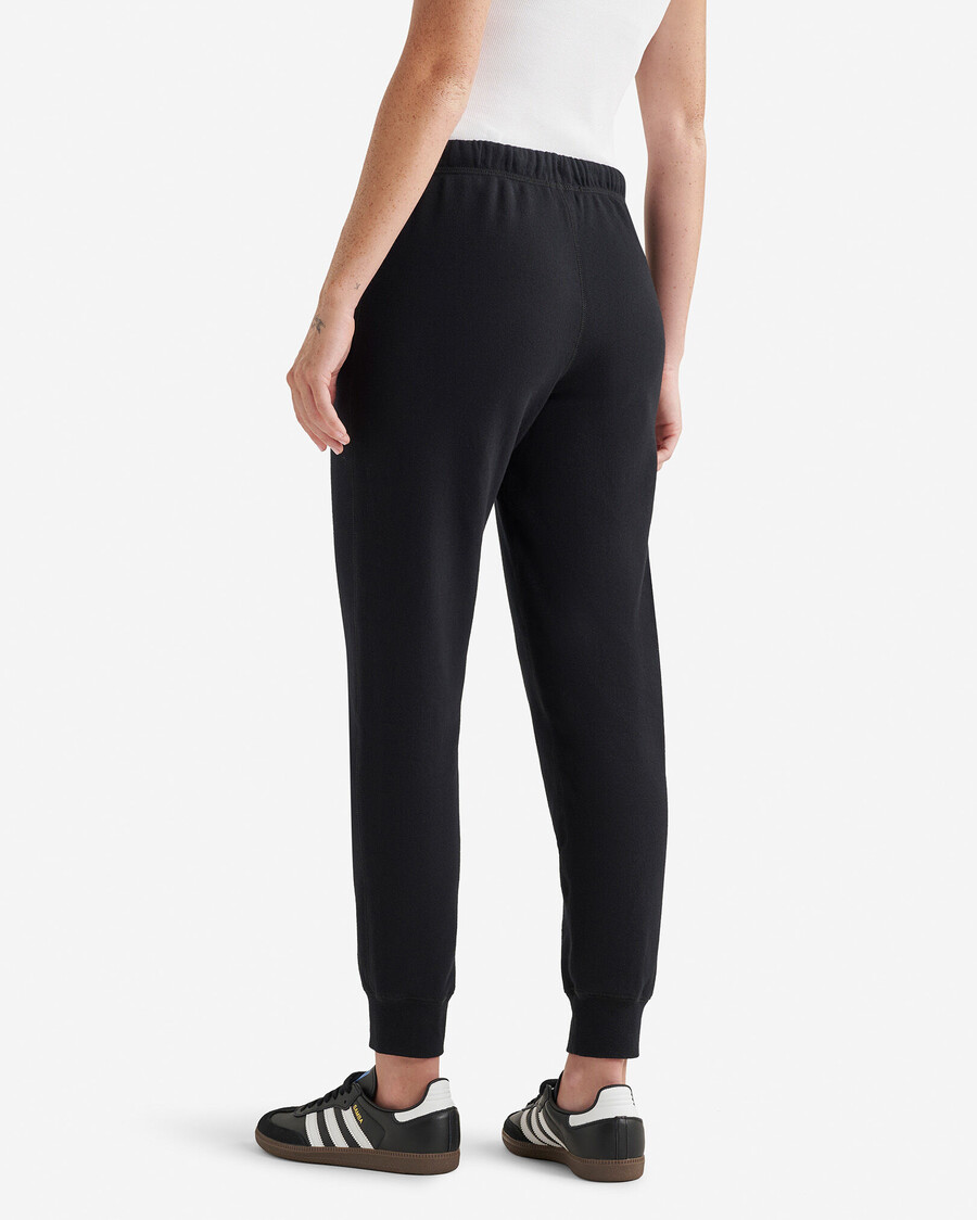 pantalón deportivo orgánico original con puños ajustados entrepierna de 66 cm