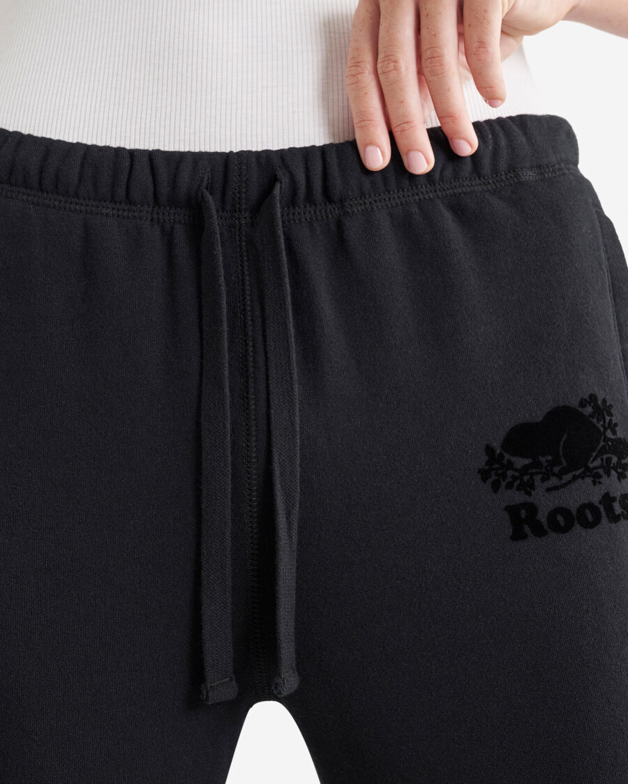 pantalón deportivo orgánico original con puños ajustados entrepierna de 66 cm