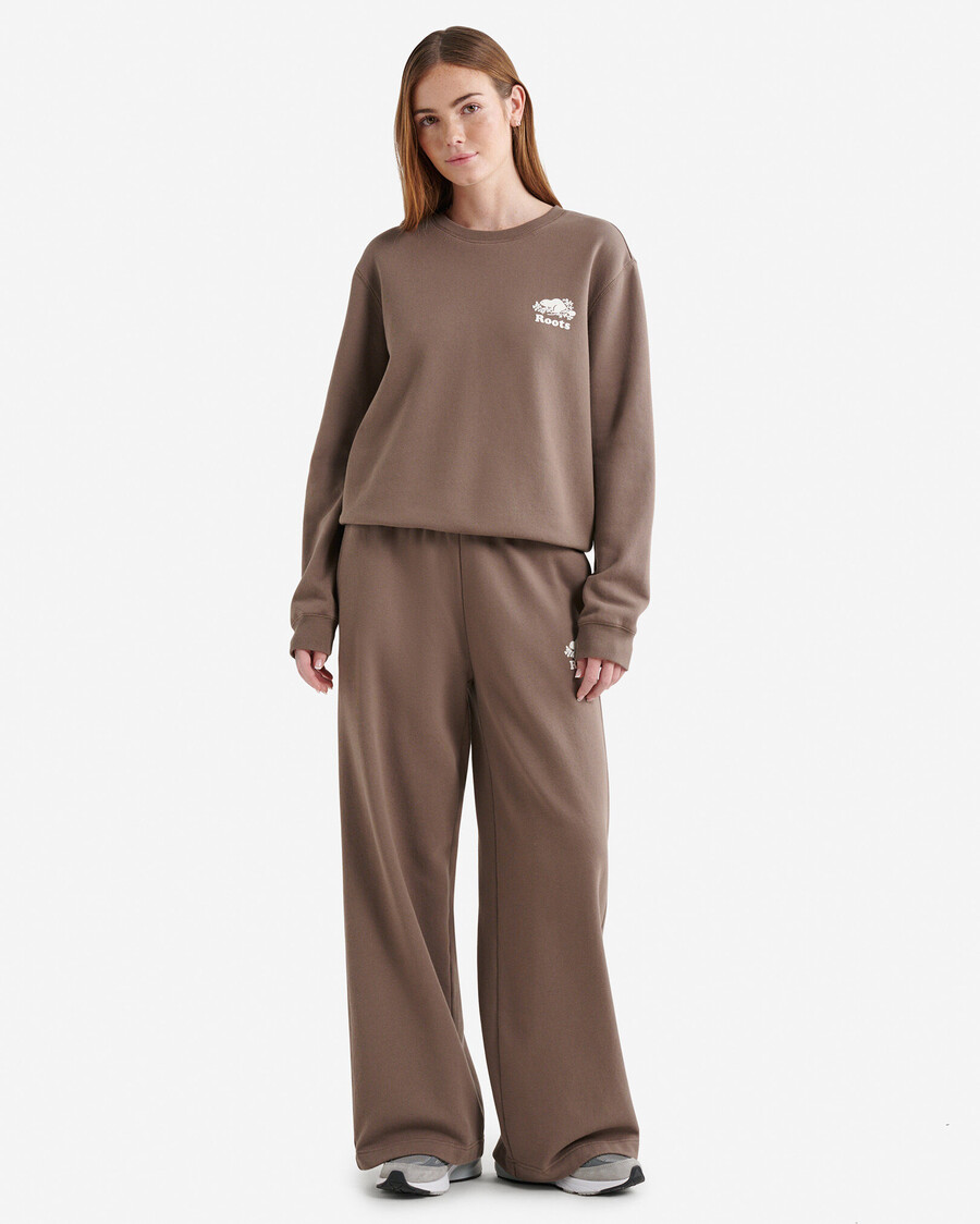 pantalón deportivo de pierna ancha organic cooper