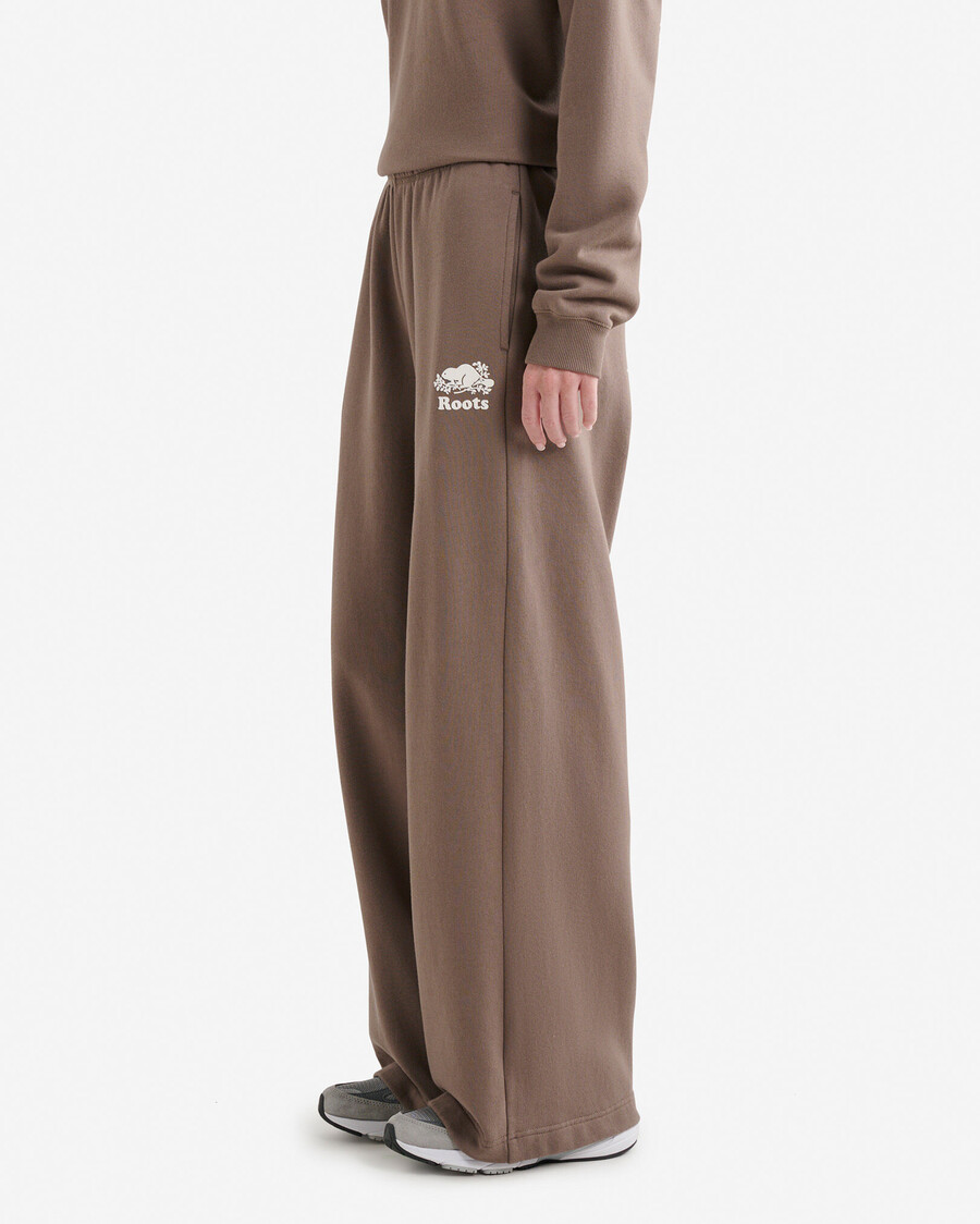 pantalón deportivo de pierna ancha organic cooper