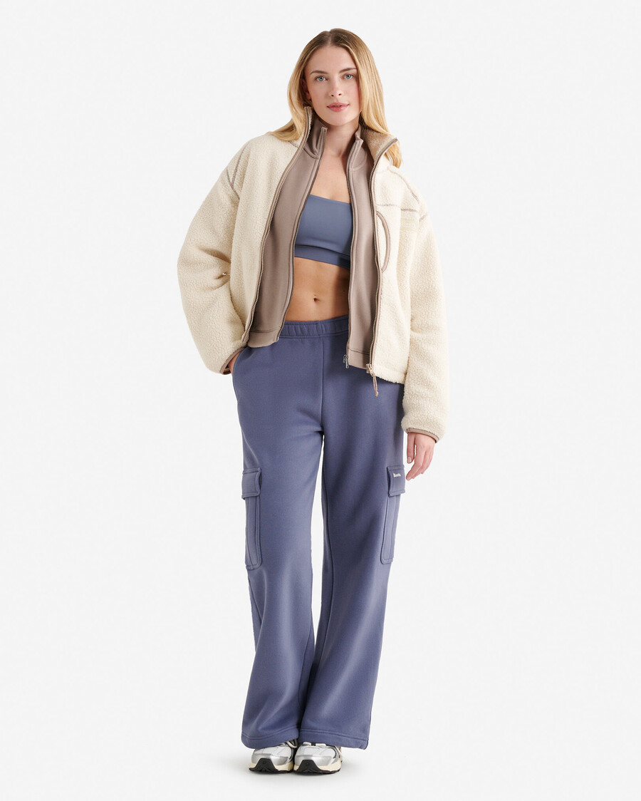 pantalón deportivo de pierna ancha cloud cargo