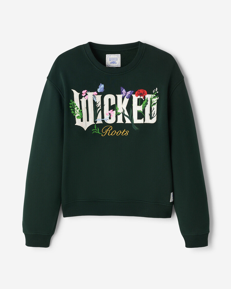 roots x wicked floral crew