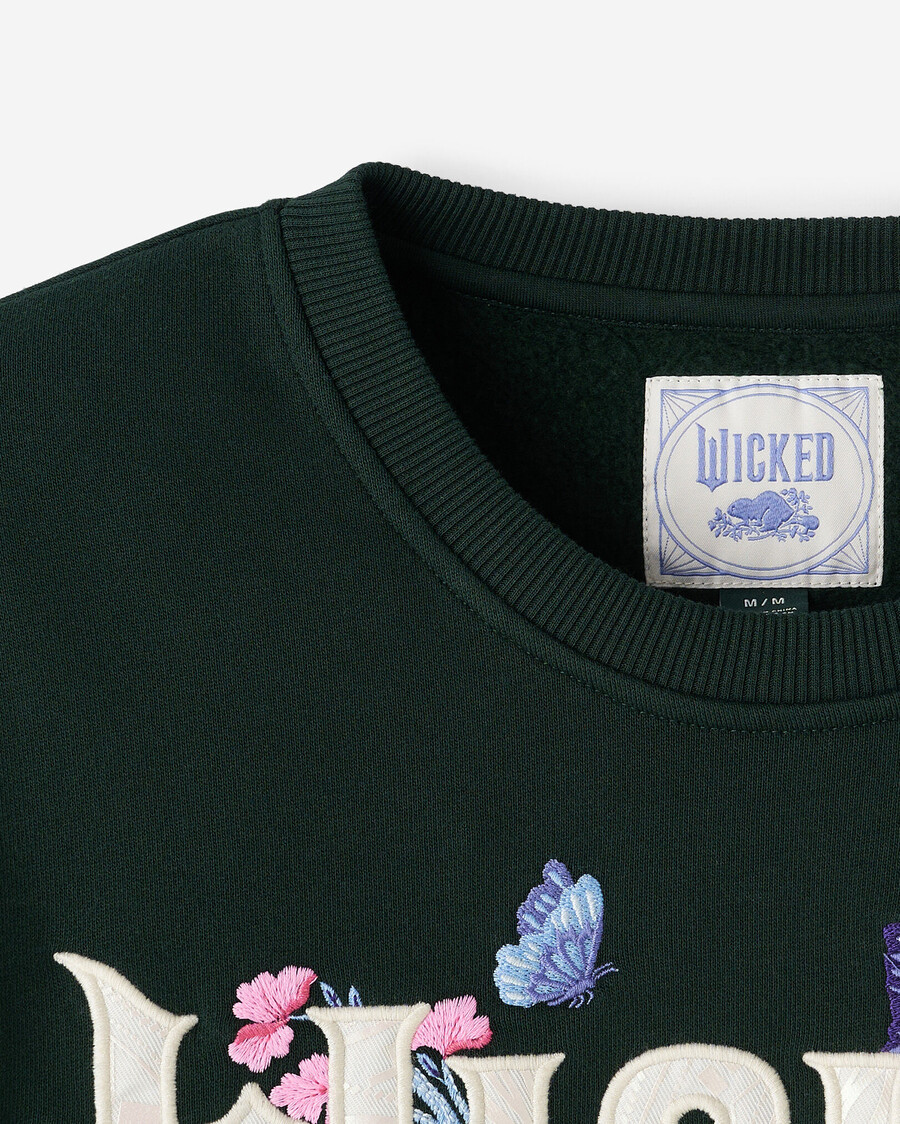 roots x wicked floral crew