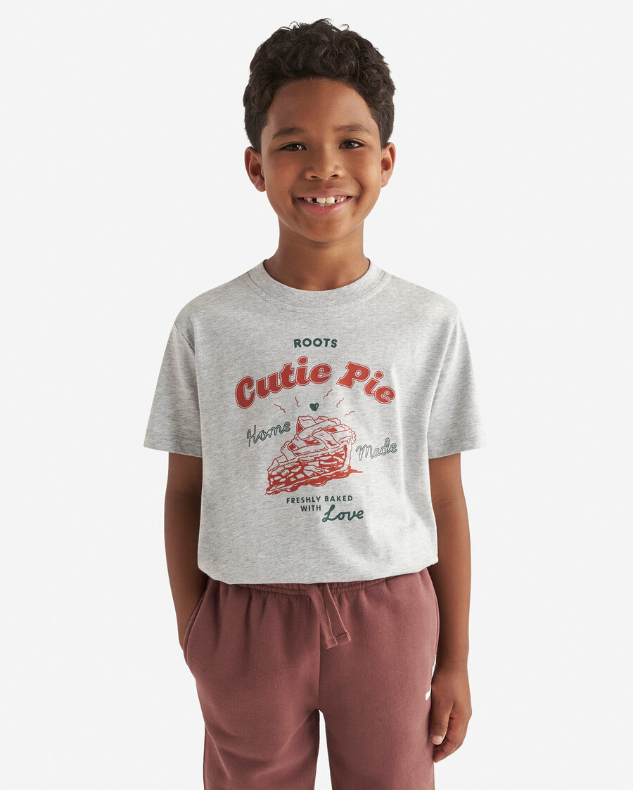 camiseta infantil de la serie food
