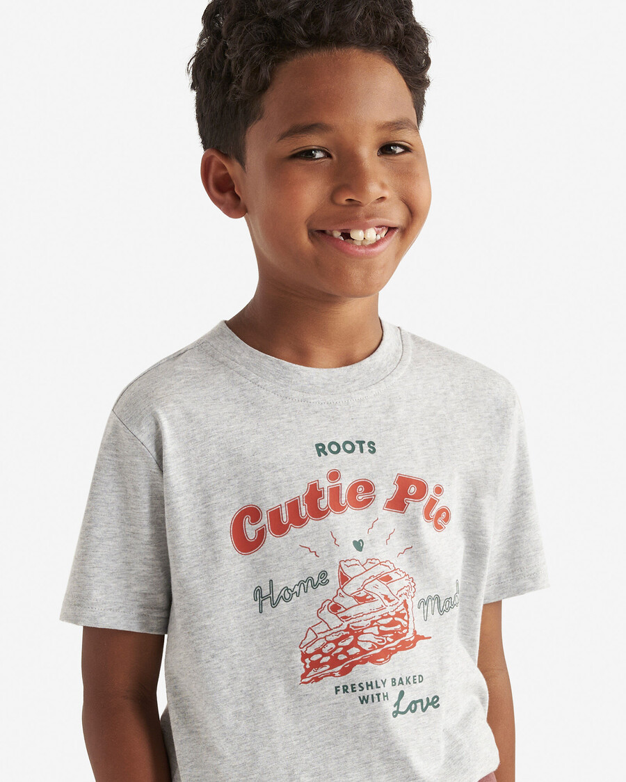camiseta infantil de la serie food