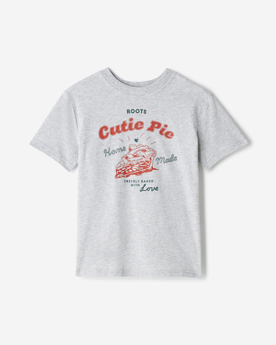 camiseta infantil de la serie food