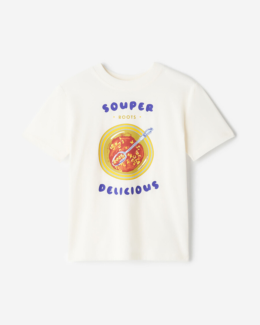 camiseta infantil de la serie food