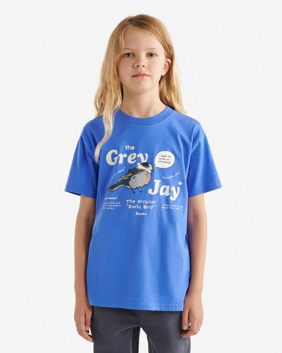 camiseta gráfica con datos sobre animales para niños