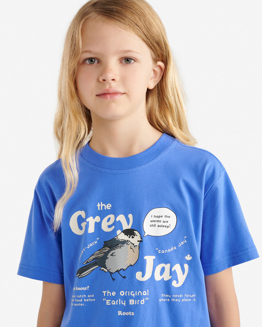 camiseta gráfica con datos sobre animales para niños