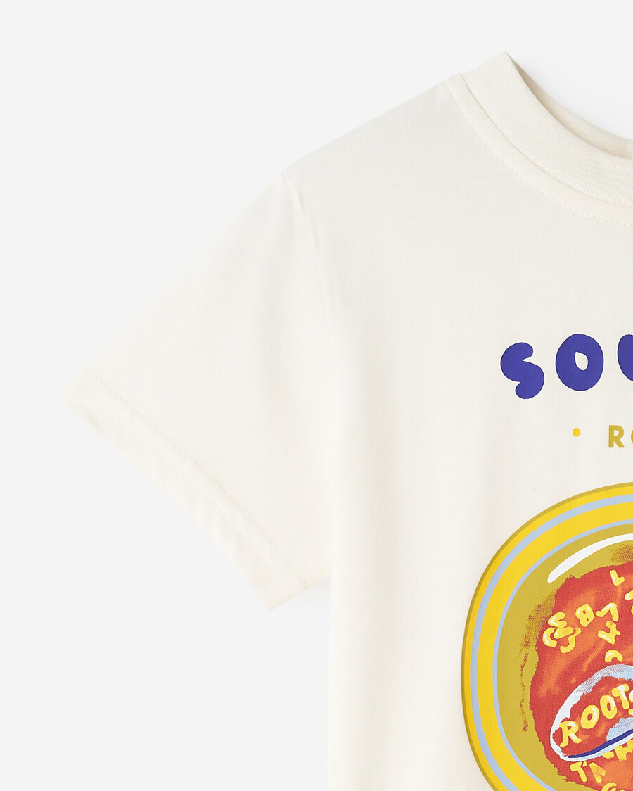 camiseta de la serie de comida para niños pequeños