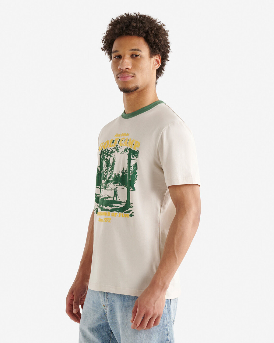 camiseta del club de campamento para hombre