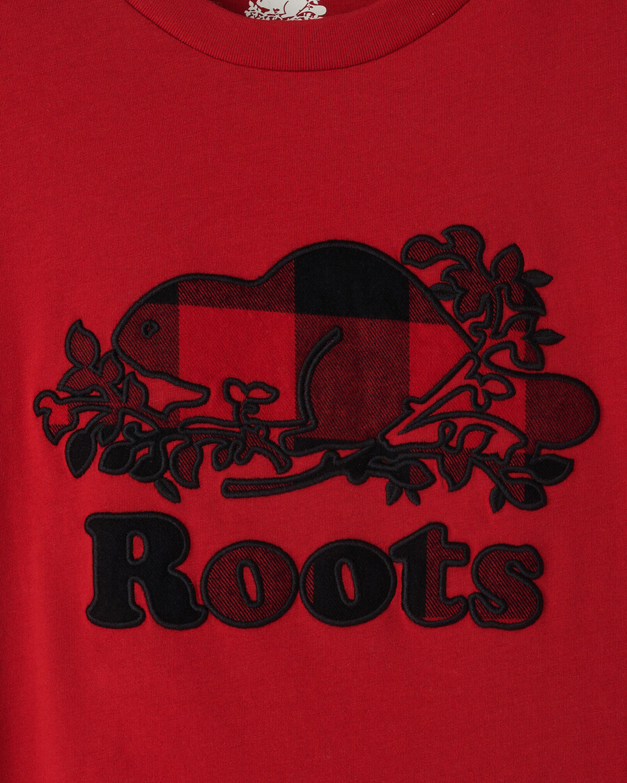 camiseta a cuadros cooper para mujer