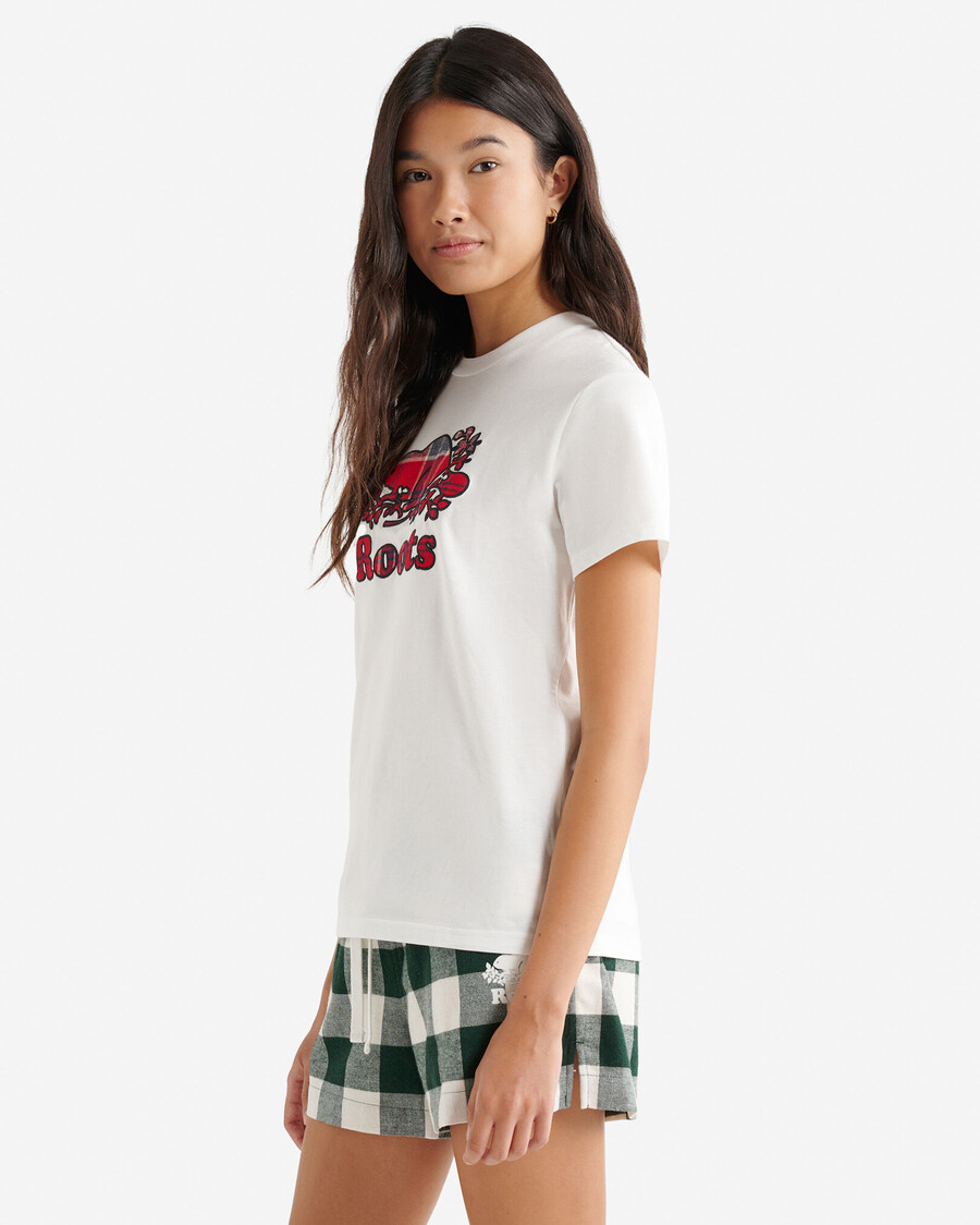 camiseta a cuadros cooper para mujer