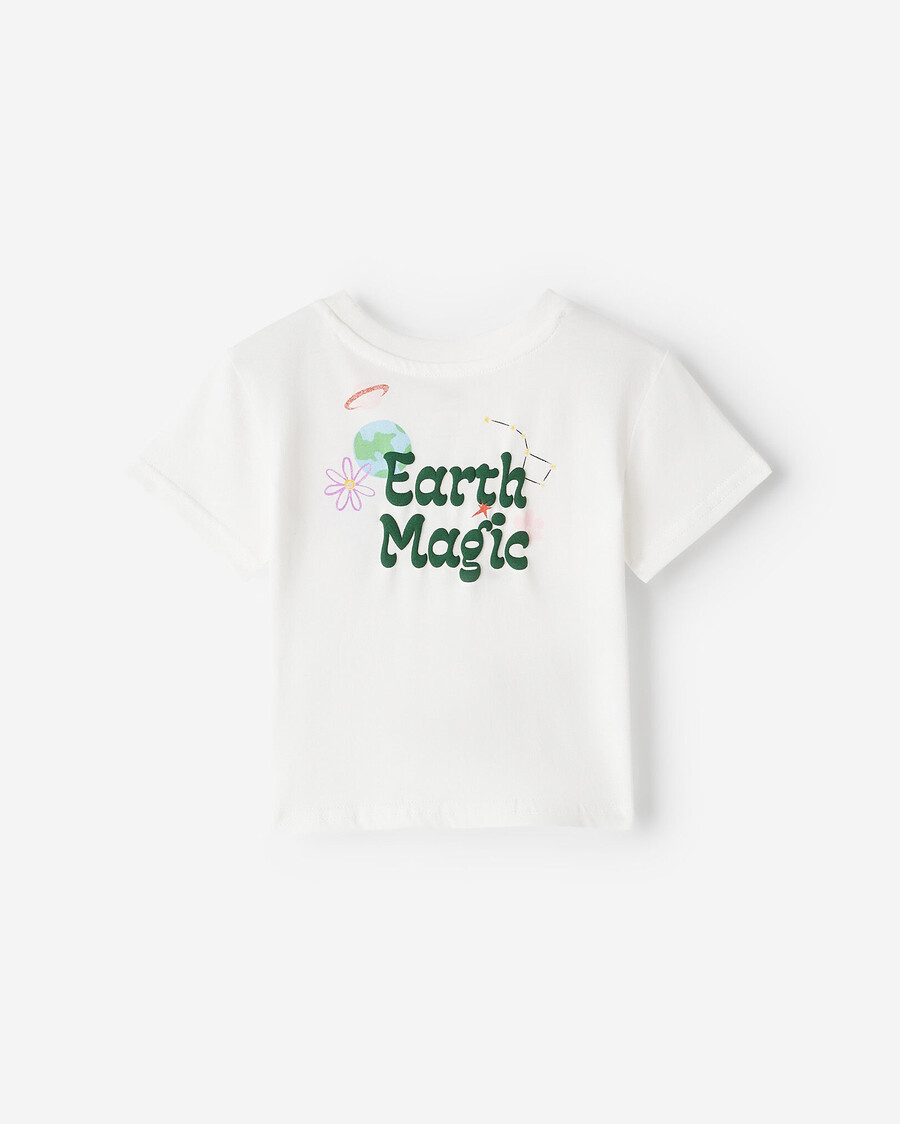 camiseta bebé mágica de la tierra