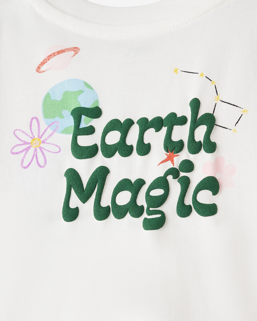 camiseta bebé mágica de la tierra