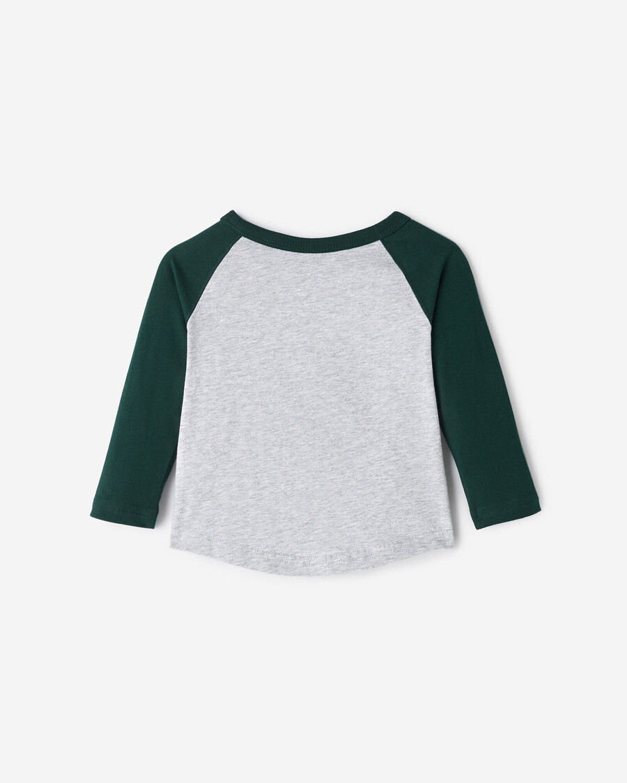 camiseta de béisbol baby organic cooper