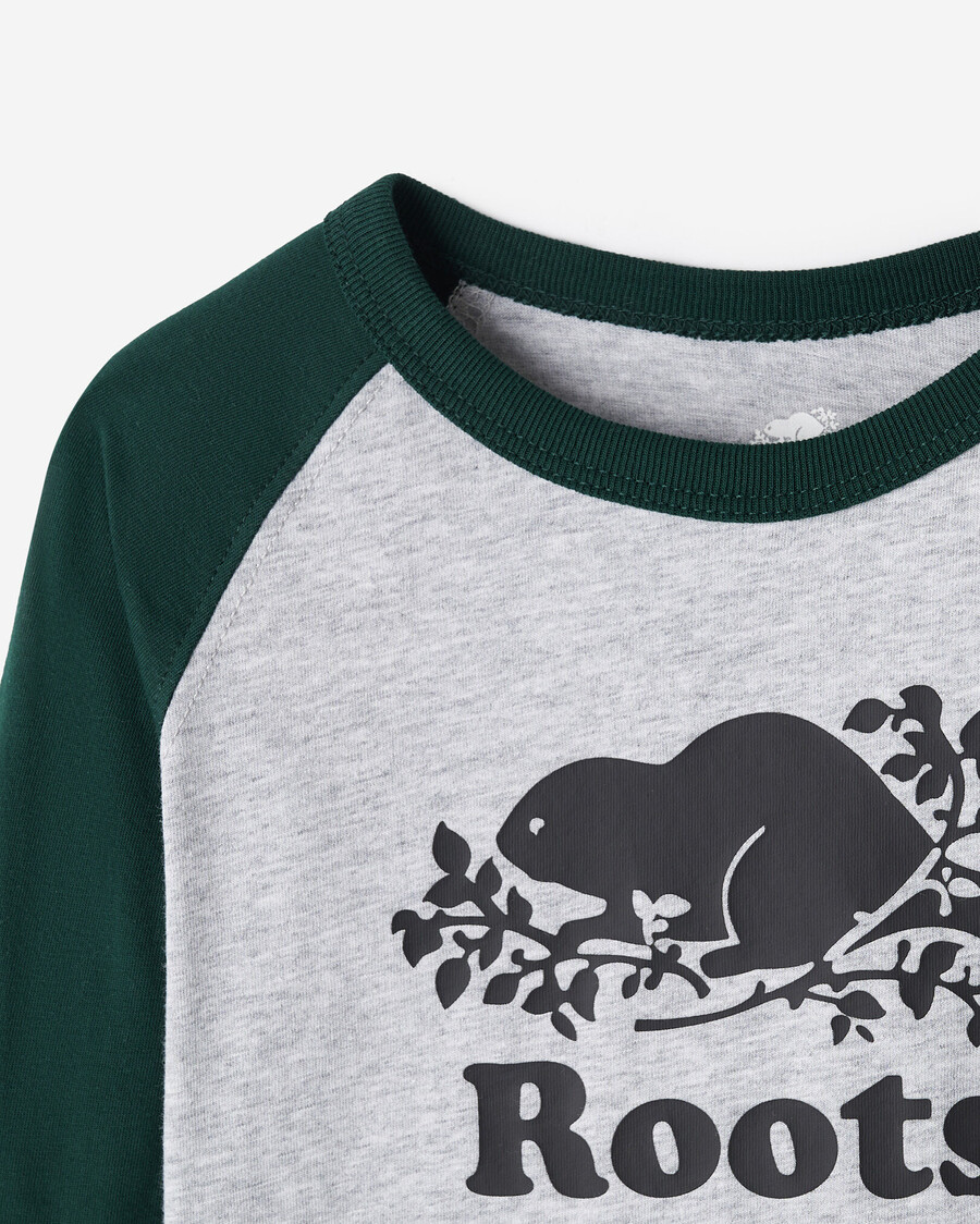 camiseta de béisbol baby organic cooper