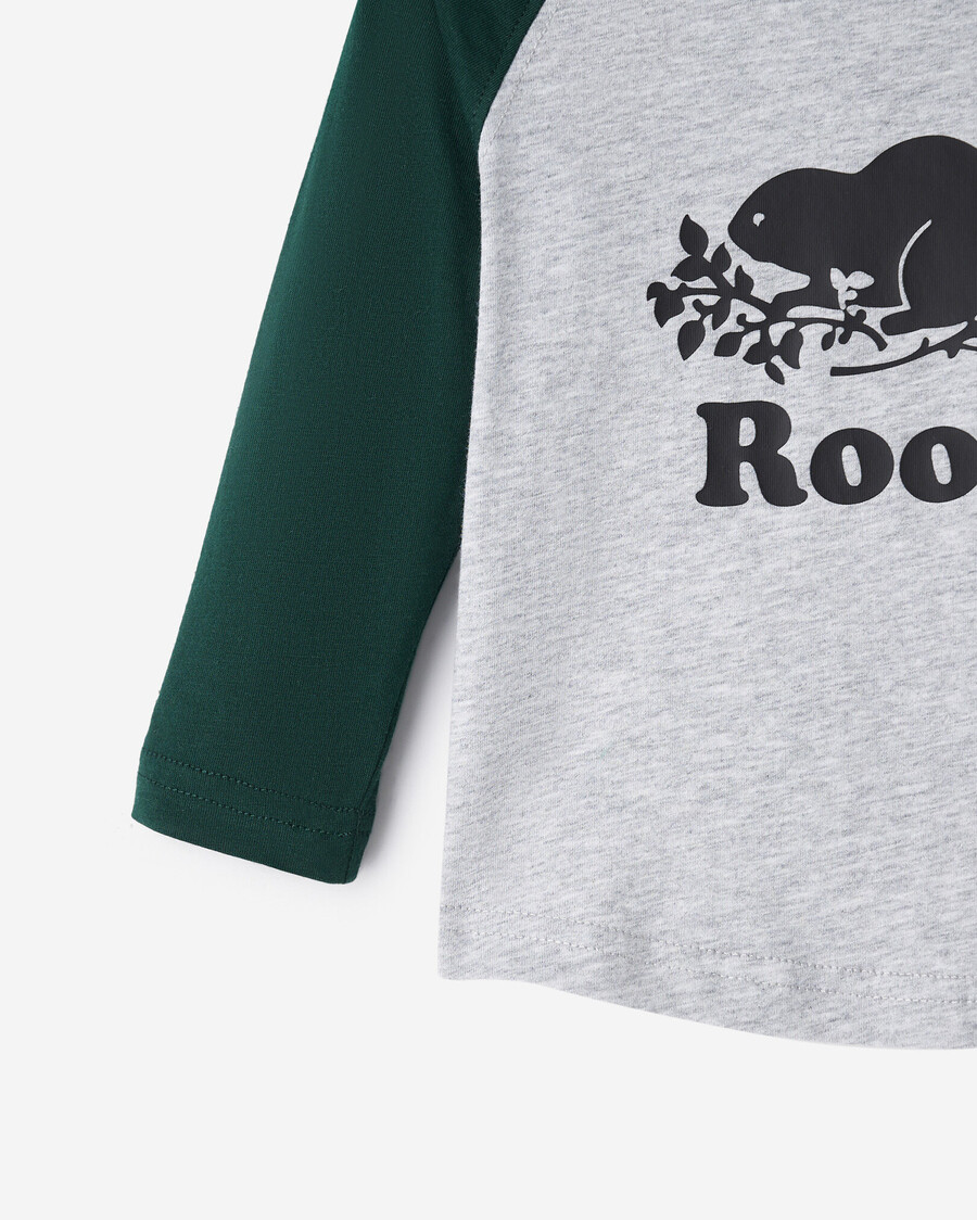 camiseta de béisbol baby organic cooper