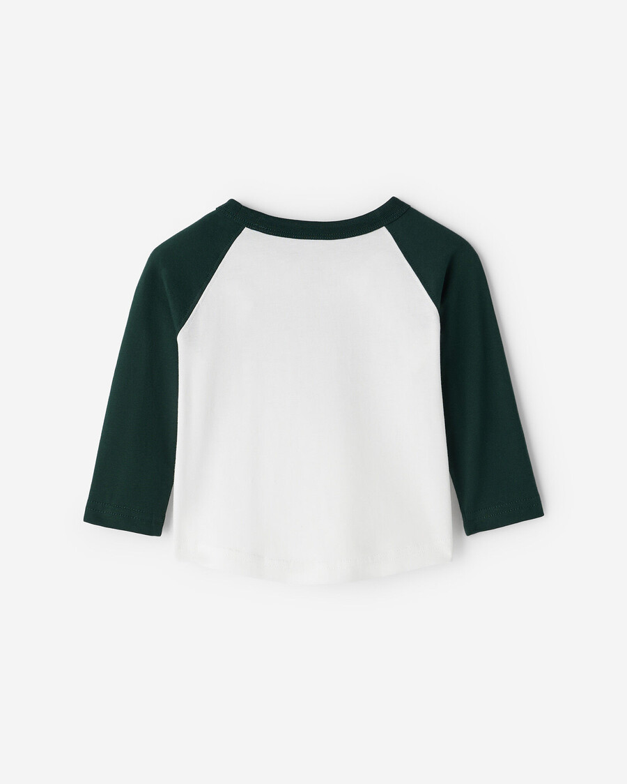 camiseta de béisbol baby organic cooper