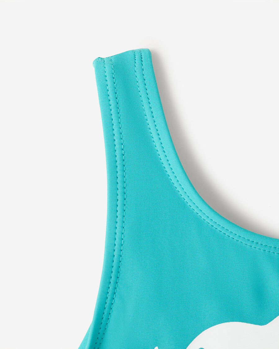 traje de baño de dos piezas cooper para niñas pequeñas