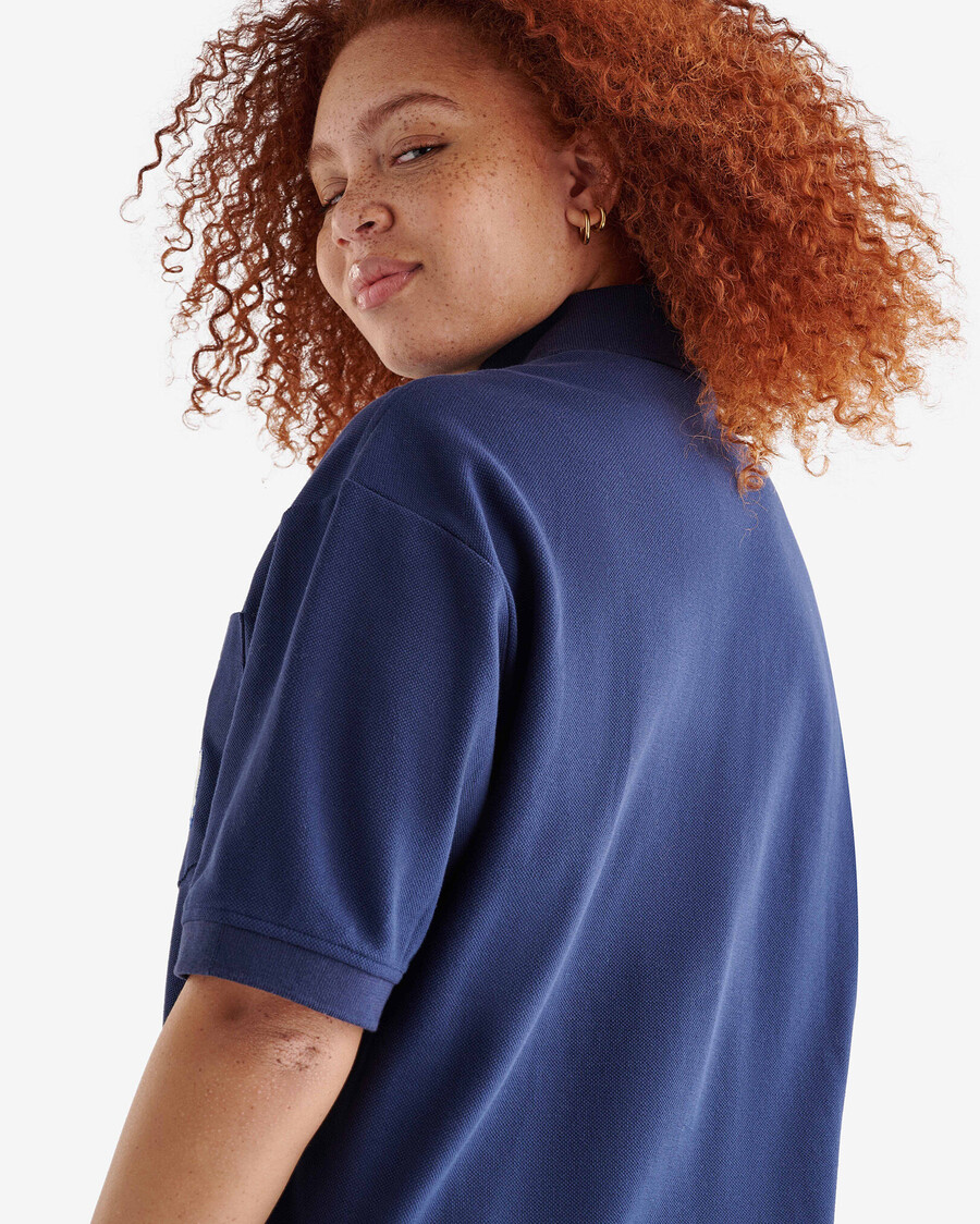 polo de manga corta con bolsillo extragrande de rba