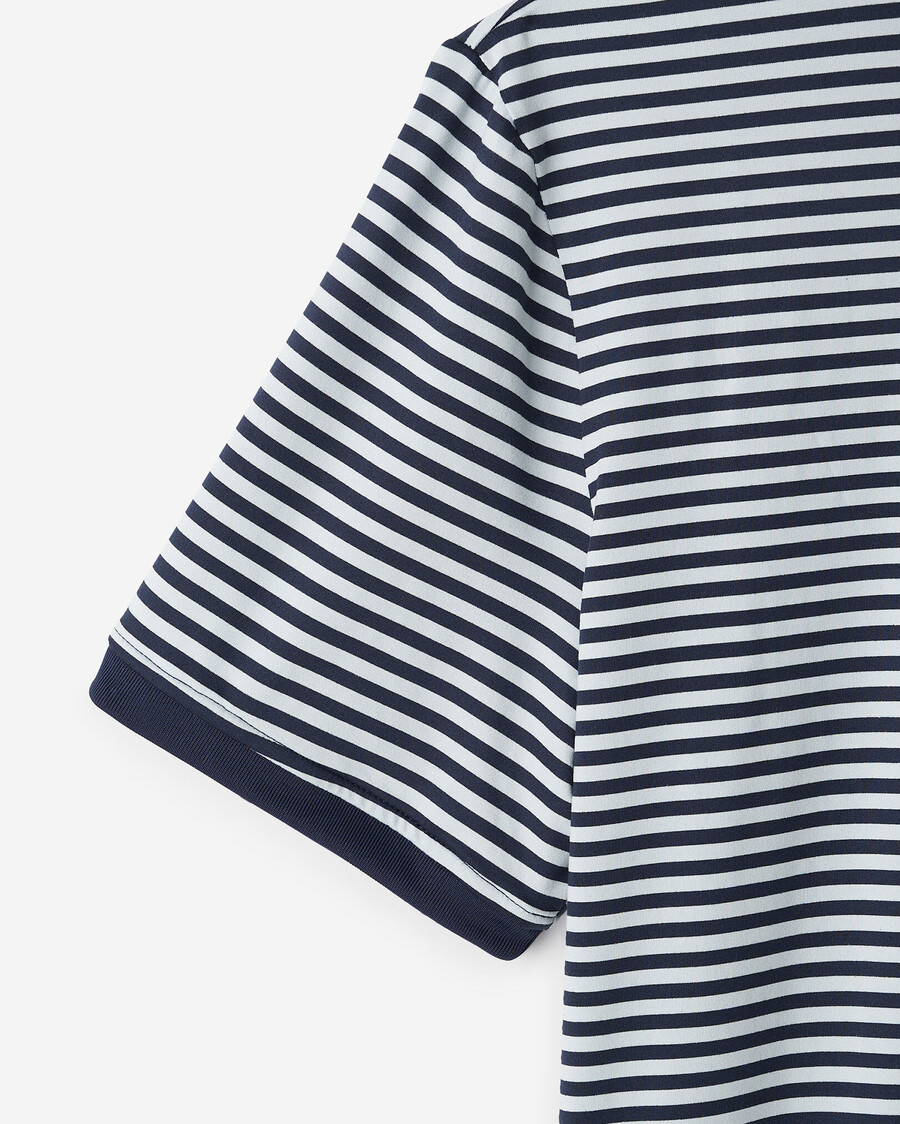 polo de rayas de punto renew