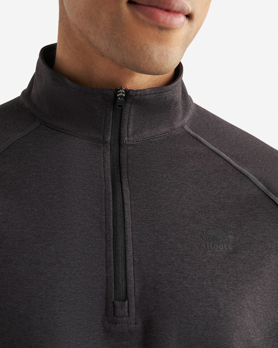 renew knit half zip