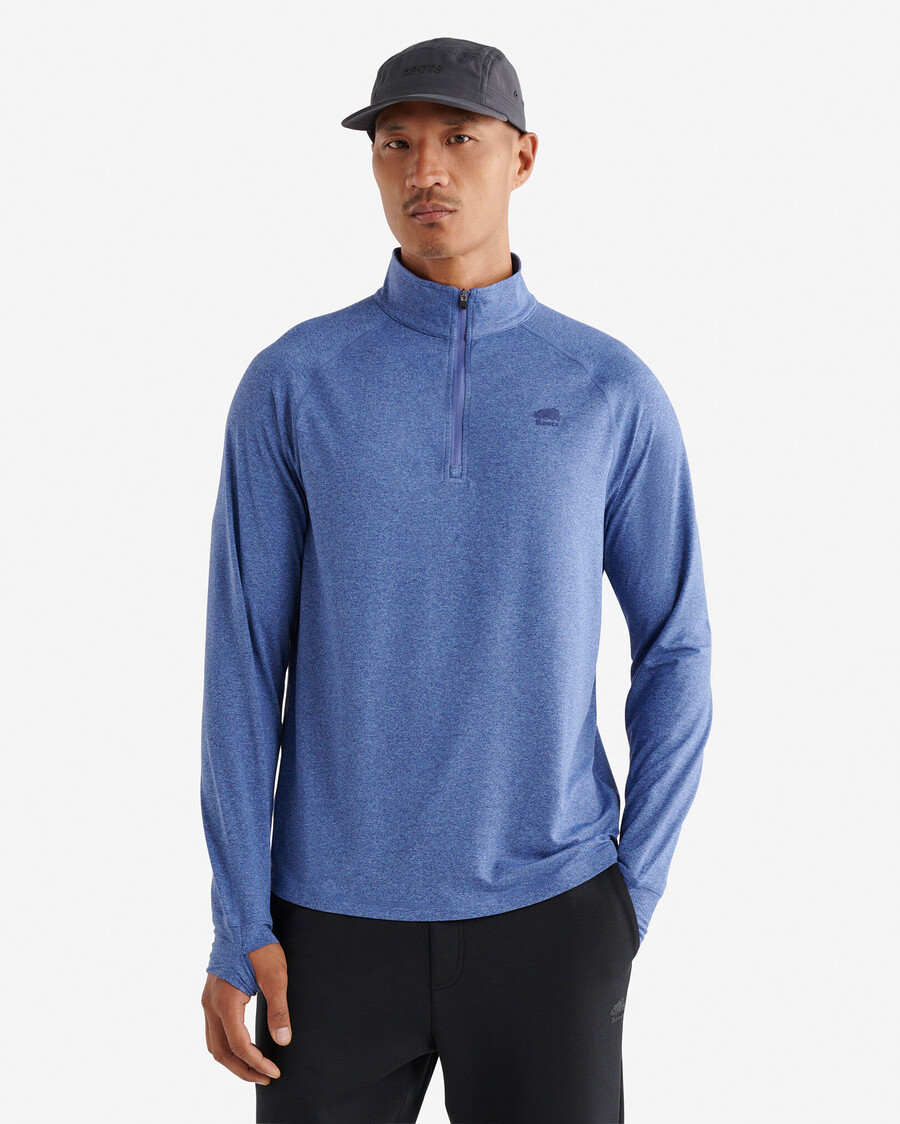 renew knit half zip