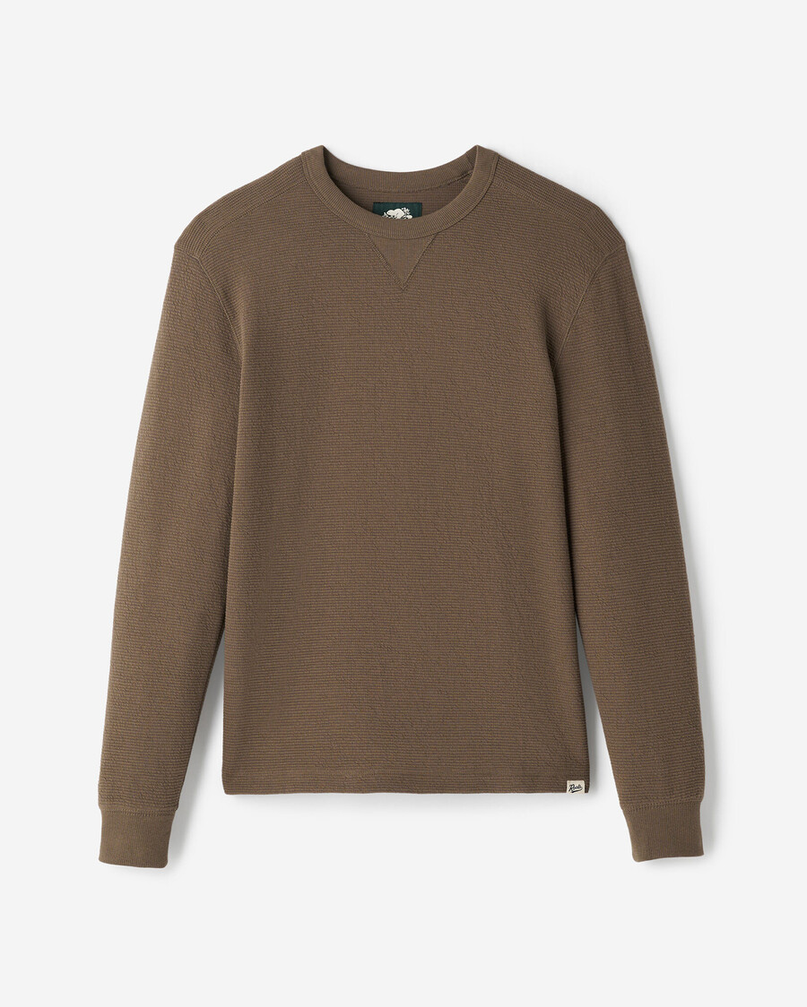 top de manga larga de punto doble thomson