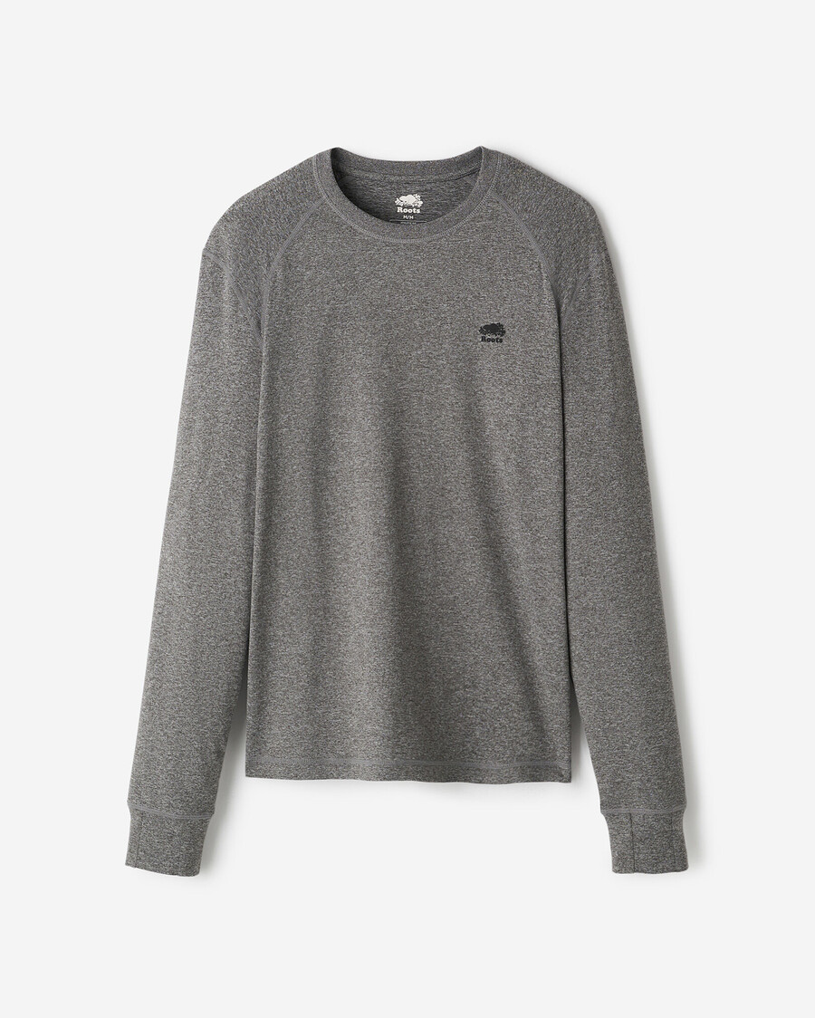 renew knit top de manga larga