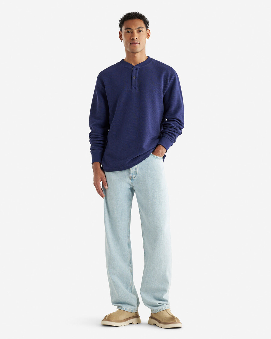 thompson double knit henley