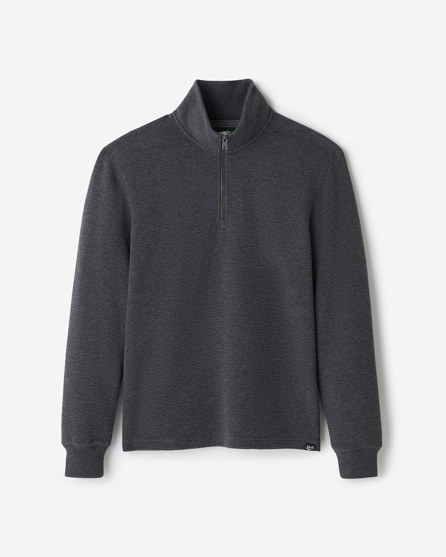 thompson double knit half zip