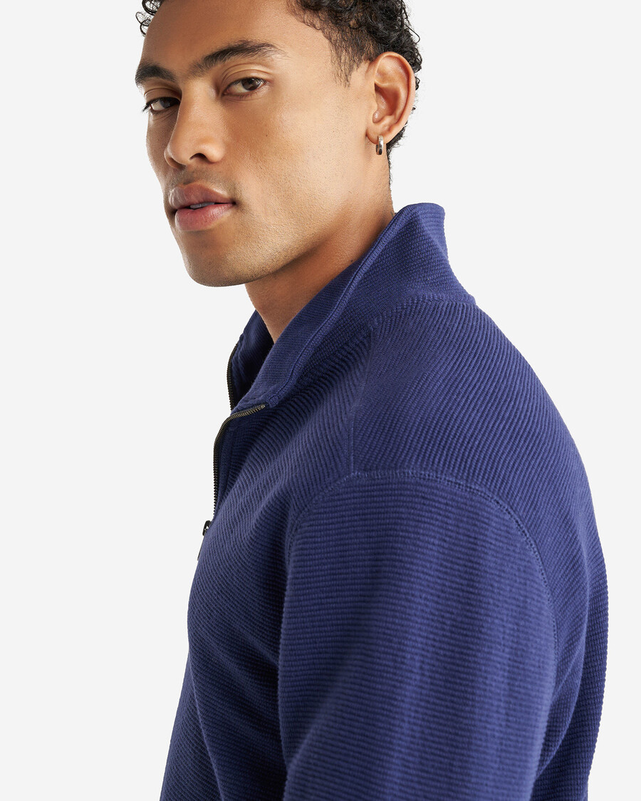 thompson double knit half zip
