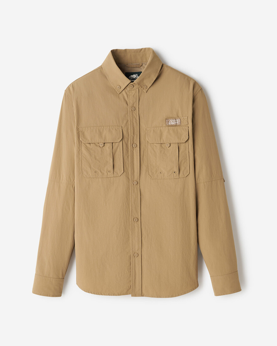 camisa de nailon para exteriores roots