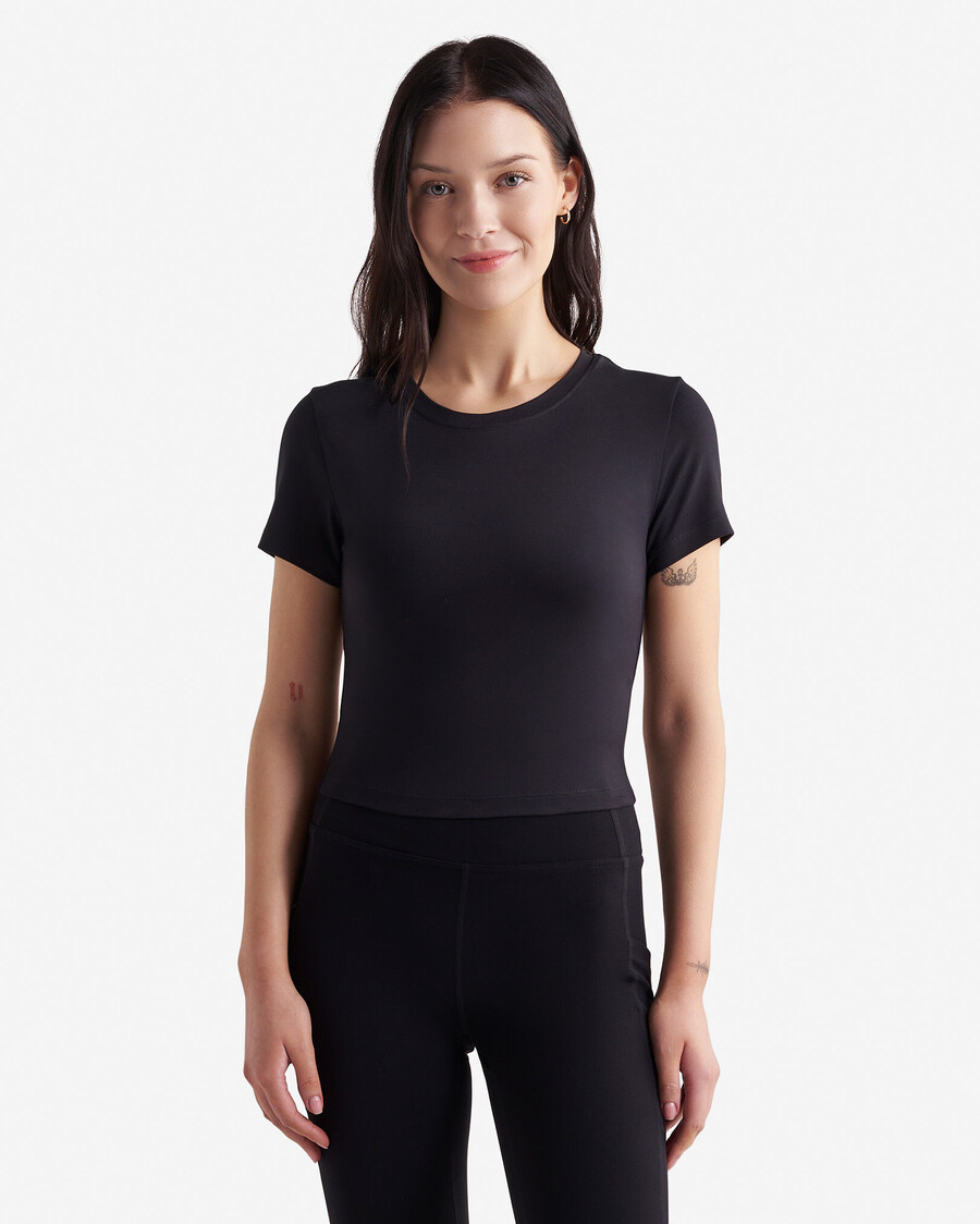 camiseta corta de punto renew