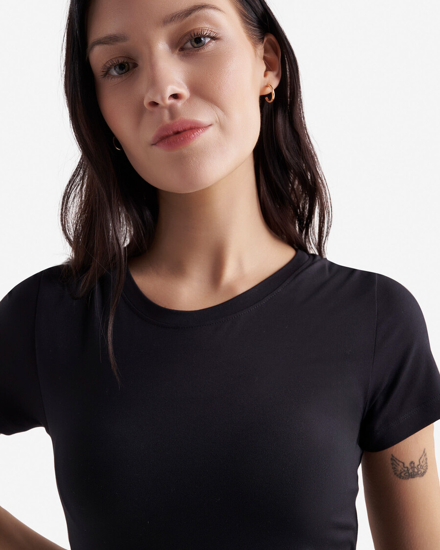camiseta corta de punto renew