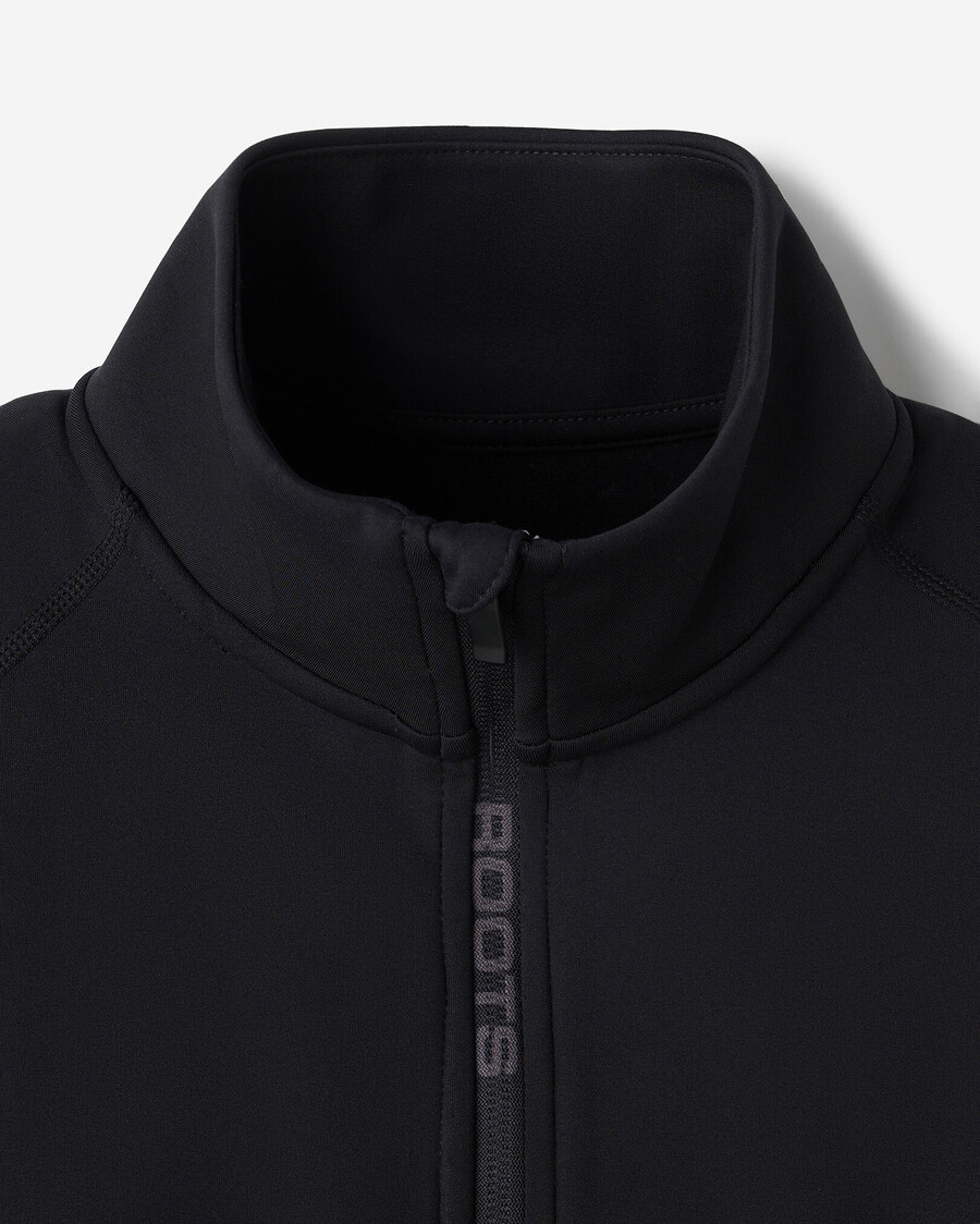 chaqueta activa cálida con cremallera completa