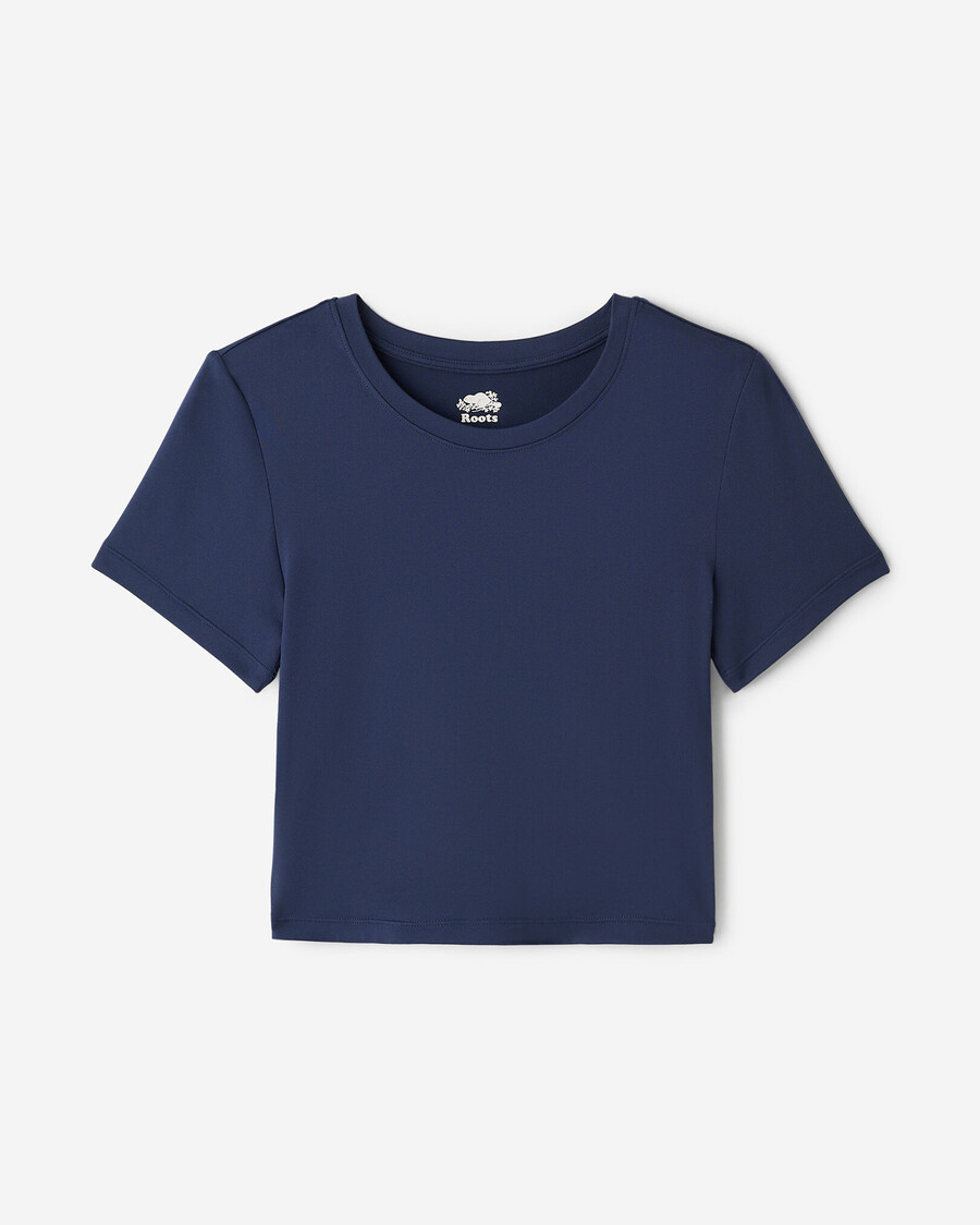 camiseta corta de punto renew